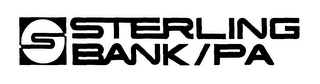 S STERLING BANK/PA S