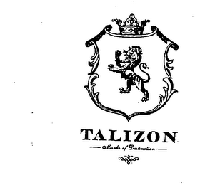 TALIZON MARKS OF DISTINCTION