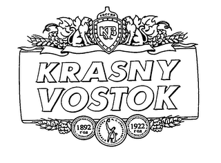 POCCMS KB KRASNY VOSTOK 1892 RON 1922 RON