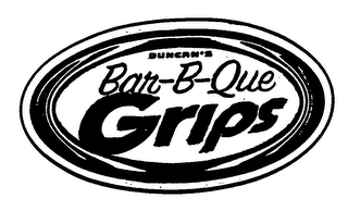 DUNCAN'S BAR-B-QUE GRIPS