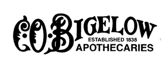 C.O. BIGELOW ESTABLISHED 1836 APOTHECARIES