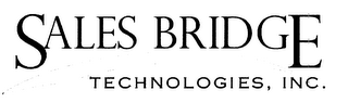 SALES BRIDGE TECHNOLOGIES, INC.