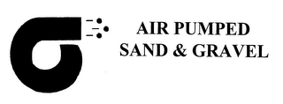 AIR PUMPED SAND AND GRAVEL