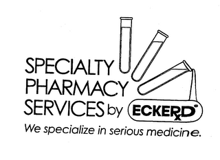 SPECIALTY PHARMACY SERVICES BY ECKERXD WE SPECIALIZE IN SERIOUS MEDICINE.