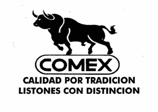 COMEX CALIDAD POR TRADICION LISTONES CON DISTINCION