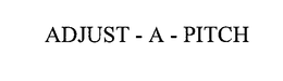ADJUST-A-PITCH
