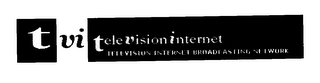 TVI TELEVISIONINTERNET TELEVISION INTERNET BROADCASTING NETWORK