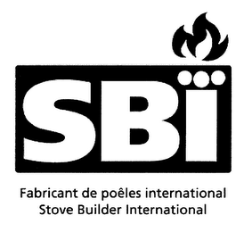 SBI FABRICANT DE POELES INTERNATIONAL STOVE BUILDER INTERNATIONAL