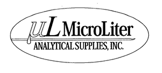 UL MICROLITER ANALYTICAL SUPPLIES, INC.