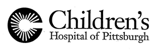 C CHILDREN'S HOSPITAL OF PITTSBURGH