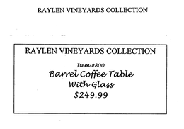 RAYLEN VINEYARDS COLLECTION