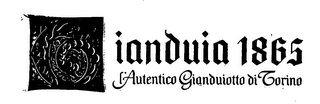 GIANDUIA 1865 AUTENTICO GIANDUIOTTO DI TORINO