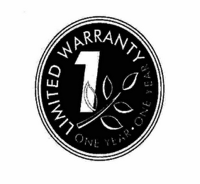 1 LIMITED WARRANTY ONE YEAR ONE YEAR