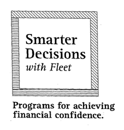 SMARTER DECISIONS WITH FLEET PROGRAMS FOR ACHIEVING FINANCIAL CONFIDENCE.