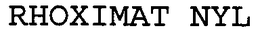 RHOXIMAT NYL