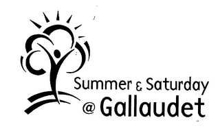 SUMMER & SATURDAY @ GALLAUDET