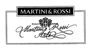 MARTINI & ROSSI ASTI SPUMANTI MARTINI