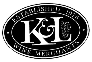 K&L WINE MERCHANTS ESTABLISHED 1976