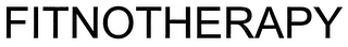 FITNOTHERAPY