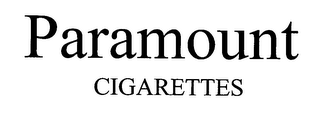 PARAMOUNT CIGARETTES