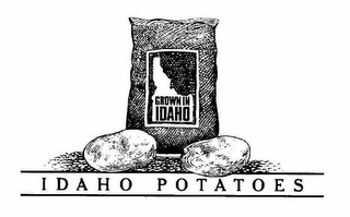 IDAHO POTATOES GROWN IN IDAHO