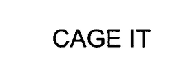 CAGE IT