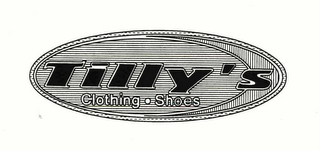 TILLY'S CLOTHING SHOES