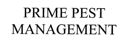 PRIME PEST MANAGEMENT