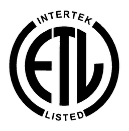 INTERTEK ETL LISTED