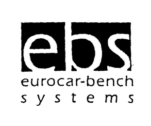 EBS EUROCAR-BENCH SYSTEMS