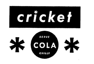 CRICKET SERVE COLA CHILLY