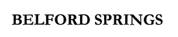 BELFORD SPRINGS