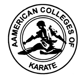 AAMERICAN COLLEGES OF KARATE