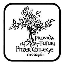 PITZER COLLEGE PROVIDA FUTURI MCMLXIII