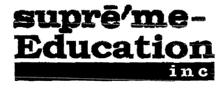 SUPREME EDUCATION INC.