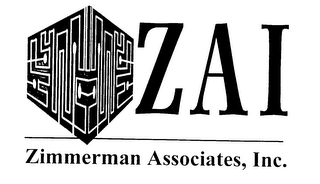 ZAI ZIMMERMAN ASSOCIATES, INC.