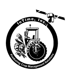 INTIME, INC. PRODUCING CROP MANAGEMENT SOLUTIONS