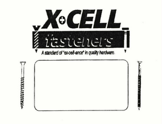 X+CELL FASTENERS A STANDARD OF "EX-CELL-ENCE" IN QUALITY HARDWARE.