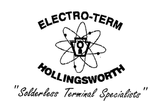 ELECTRO-TERM HOLLINGSWORTH "SOLDERLESS TERMINAL SPECIALISTS"