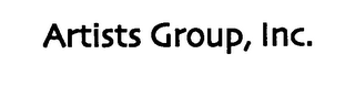 ARTISTS GROUP, INC.