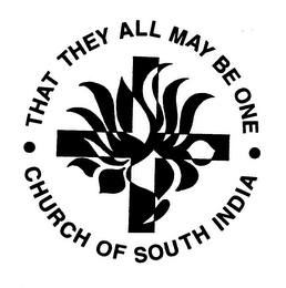 CHURCH OF SOUTH INDIA THAT THEY ALL MAY BE ONE