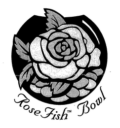 ROSE FISH BOWL