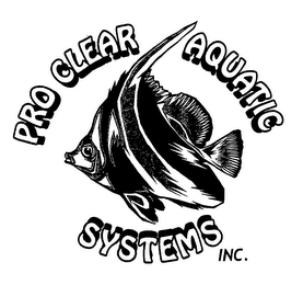 PRO CLEAR AQUATIC SYSTEMS INC.