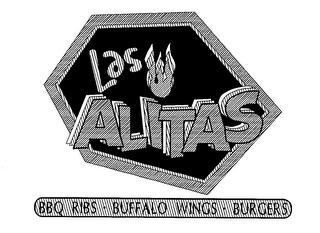 LAS ALITAS BBQ RIBS . BUFFALO WINGS. BURGERS