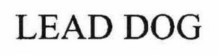 LEAD DOG