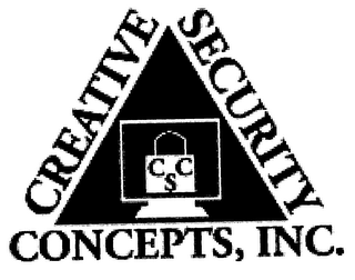 CREATIVE SECURITY CONCEPTS, INC. CSC