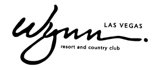 WYNN. LAS VEGAS RESORT AND COUNTRY CLUB