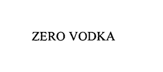 ZERO VODKA