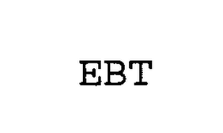 EBT