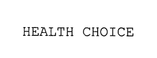 HEALTH CHOICE